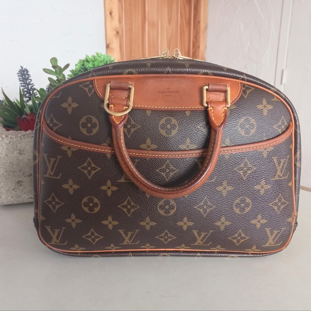 Louis Vuitton Trouville handbag in Brown Monogram Canvas - Picture 16 of 16